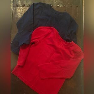 Garanimals Red and Blue Long Sleeve Tees